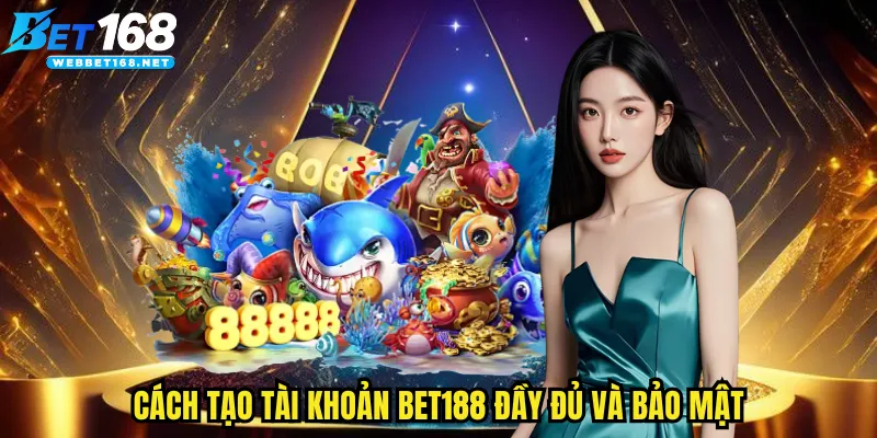 Cách tạo tài khoản BET168 đầy đủ và bảo mật