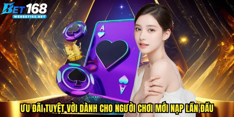 Ưu đãi tuyệt vời dành cho người chơi mới nạp lần đầu